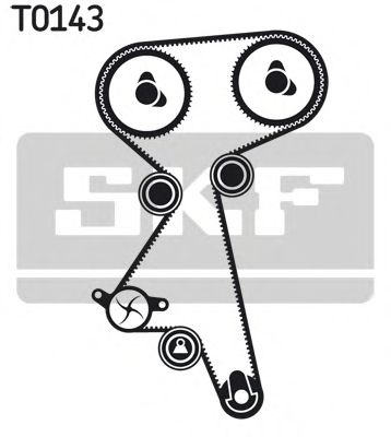 Set curea de distributie ALFA ROMEO 146 (930) (1994 - 2001) SKF VKMA 02184 piesa NOUA