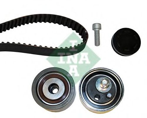 Set curea de distributie AUDI A4 (8EC, B7) (2004 - 2008) INA 530 0364 10 piesa NOUA