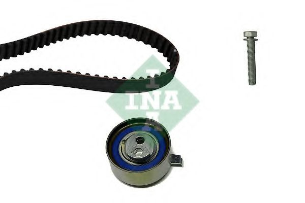 Set curea de distributie AUDI A4 Avant (8ED, B7) (2004 - 2008) INA 530 0481 10 piesa NOUA