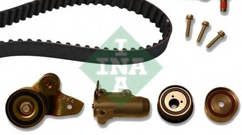 Set curea de distributie AUDI A4 Cabriolet (8H7, B6, 8HE, B7) (2002 - 2009) INA 530 0480 10 piesa NOUA