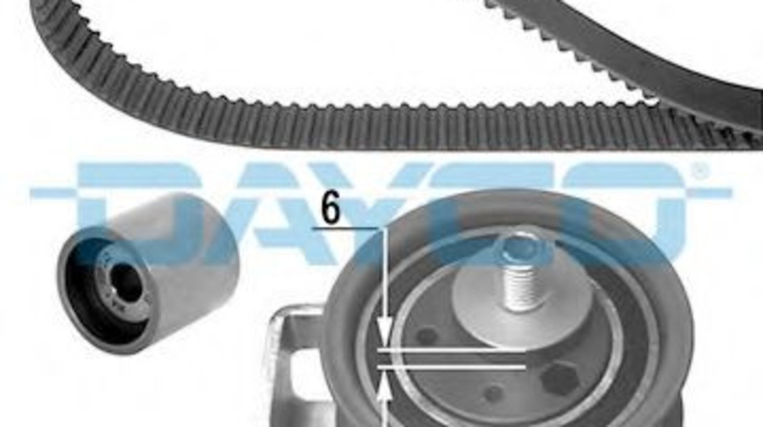 Set curea de distributie AUDI A6 (4A, C4) (1994 - 1997) DAYCO KTB404 piesa NOUA