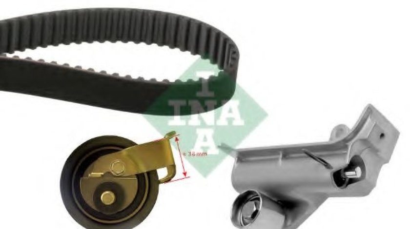 Set curea de distributie AUDI A6 (4B2, C5) (1997 - 2005) INA 530 0067 10 piesa NOUA