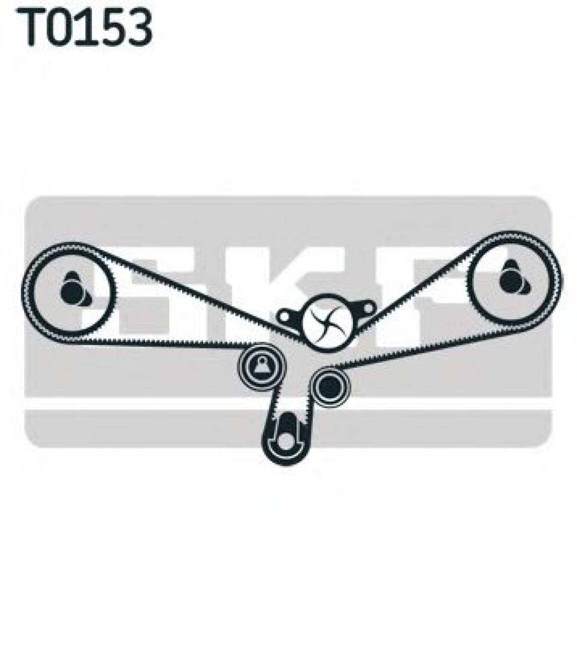 Set curea de distributie AUDI A6 Avant (4B5, C5) (1997 - 2005) SKF VKMA 01903 piesa NOUA