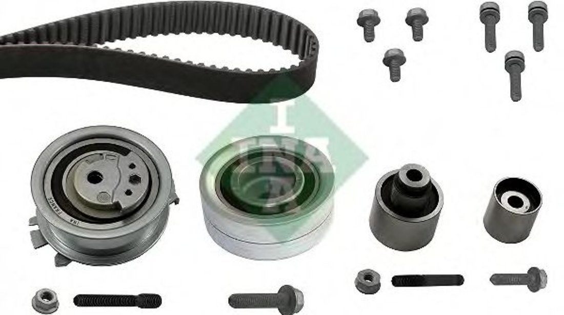 Set curea de distributie AUDI Q5 (8R) (2008 - 2016) INA 530 0550 10 piesa NOUA