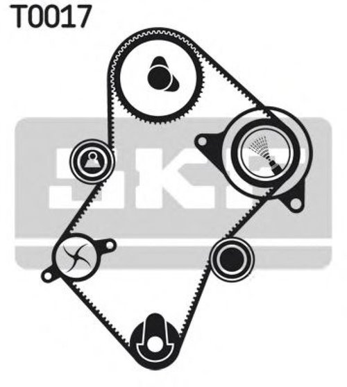 Set curea de distributie CITROEN XANTIA Estate (X2) (1998 - 2003) SKF VKMA 03241 piesa NOUA