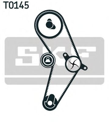 Set curea de distributie FIAT PANDA (312) (2012 - 2016) SKF VKMA 02206 piesa NOUA