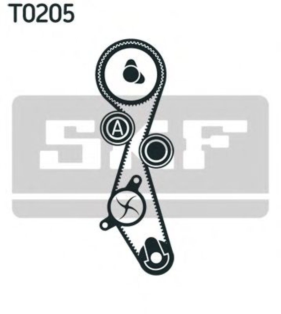 Set curea de distributie FORD MONDEO IV Turnier (BA7) (2007 - 2016) SKF VKMA 03257 piesa NOUA