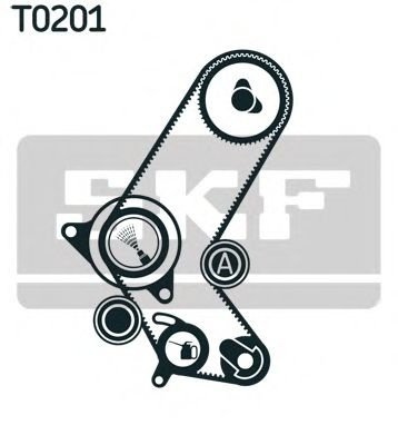 Set curea de distributie HONDA CIVIC VII Hatchback (EU, EP, EV) (1999 - 2006) SKF VKMA 05700 piesa N...