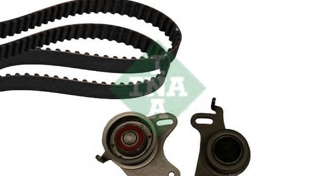 Set curea de distributie MITSUBISHI PAJERO II Canvas Top (V2_W, V4_W) (1990 - 2000) INA 530 0109 10 piesa NOUA