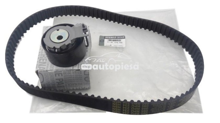 Set curea de distributie RENAULT CLIO III (BR0/1, CR0/1) (2005 - 2012) OE 7701476745 piesa NOUA