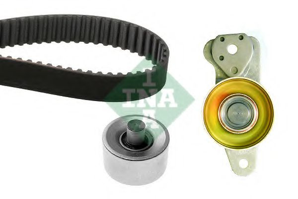 Set curea de distributie RENAULT TRAFIC I caroserie (TXX) (1989 - 2001) INA 530 0056 10 piesa NOUA