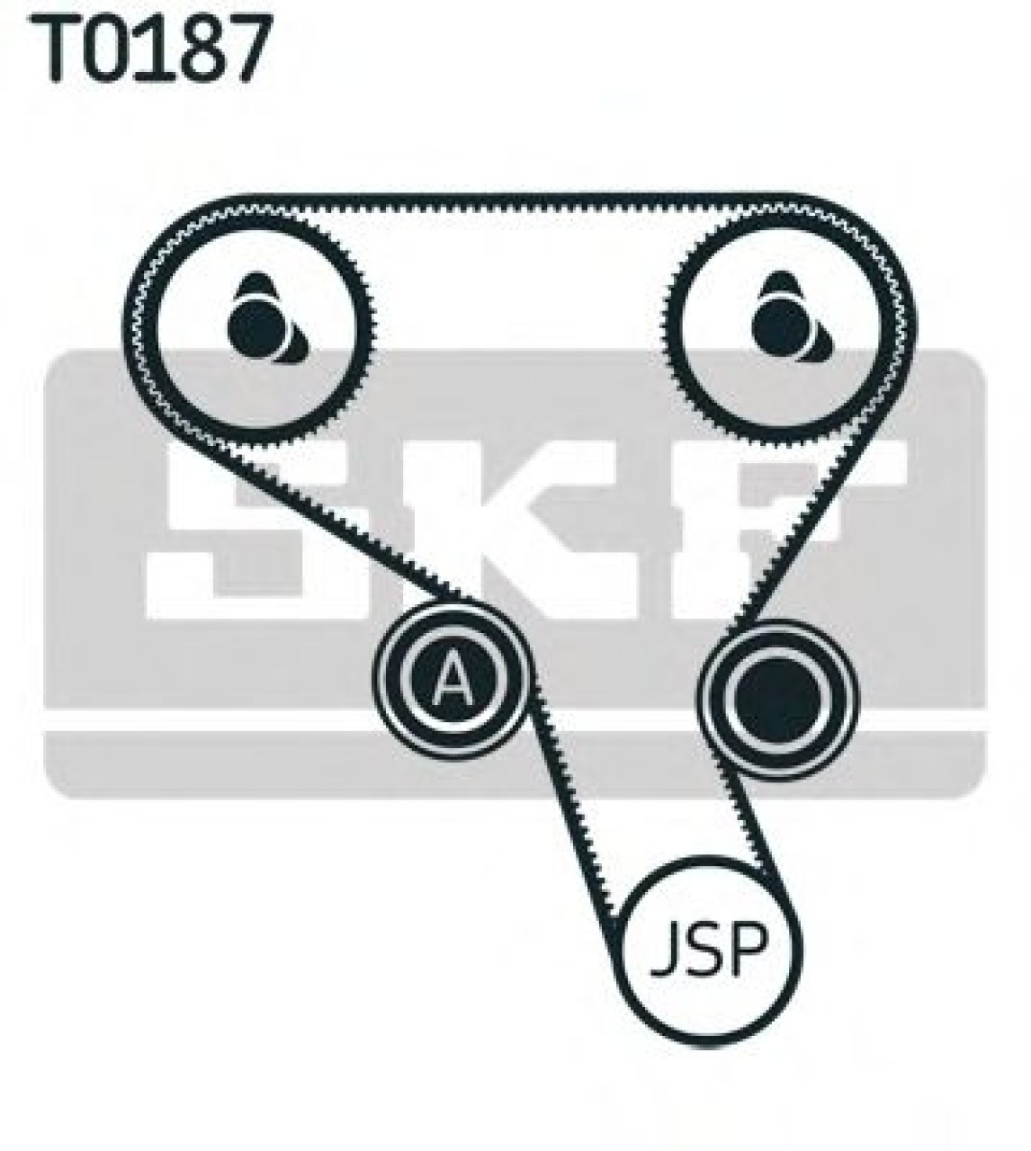 Set curea de distributie RENAULT VEL SATIS (BJ0) (2002 - 2016) SKF VKMA 06503 piesa NOUA