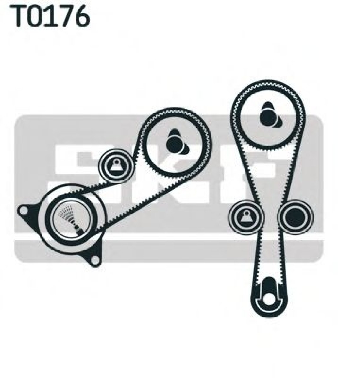 Set curea de distributie ROVER STREETWISE (2003 - 2005) SKF VKMA 07304 piesa NOUA