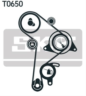 Set Curea De Distributie Skf Audi VKMA 01012