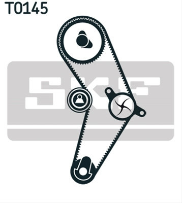 Set Curea De Distributie Skf Citroën VKMA 02203