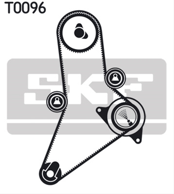 Set Curea De Distributie Skf Citroën VKMA 02984