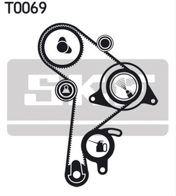 Set Curea De Distributie Skf Vw VKMA 01016