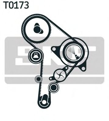 Set curea de distributie SKODA FABIA I Combi (6Y5) (2000 - 2007) SKF VKMA 01130 piesa NOUA