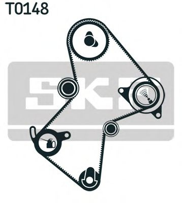 Set curea de distributie VOLVO S40 I (VS) (1995 - 2004) SKF VKMA 06115 piesa NOUA