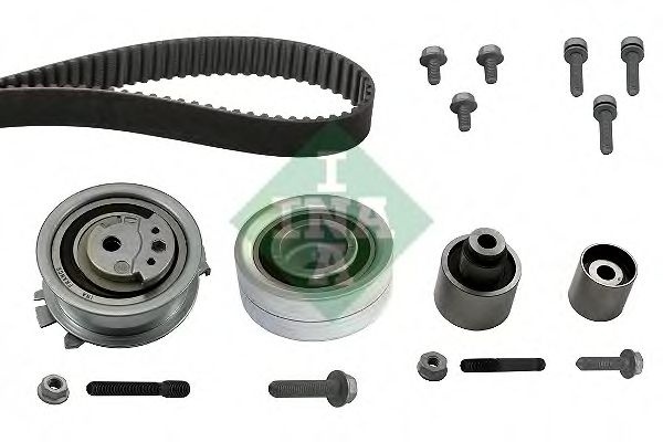 Set curea de distributie VW CADDY IV Caroserie (SAA, SAH) (2015 - 2016) INA 530 0550 10 piesa NOUA