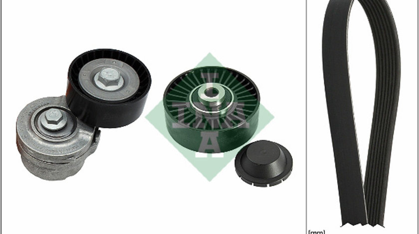 Set curea transmisie cu caneluri (529049810 INA) ALFA ROMEO,FIAT,LANCIA