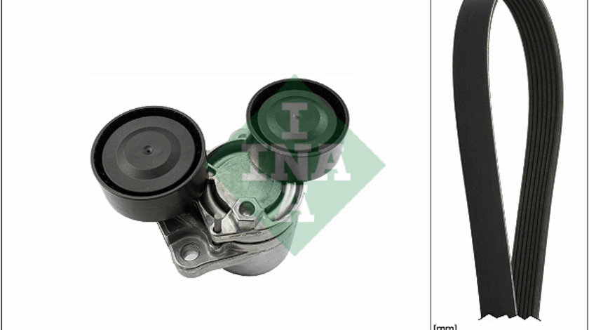 Set curea transmisie cu caneluri (529051010 INA) BMW