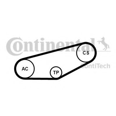 Set curea transmisie cu caneluri AUDI A6 Avant (4B5, C5) (1997 - 2005) CONTITECH 4PK855K1 piesa NOUA