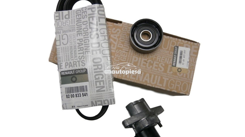 Set curea transmisie cu caneluri DACIA LOGAN (LS) (2004 - 2016) OE 7701477517 piesa NOUA