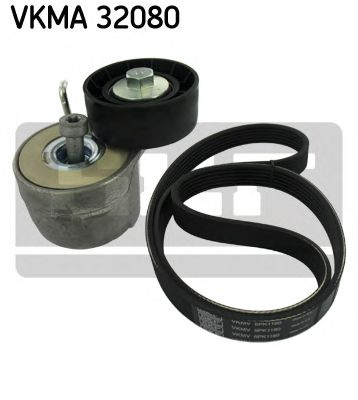 Set curea transmisie cu caneluri LANCIA MUSA (350) (2004 - 2012) SKF VKMA 32080 piesa NOUA