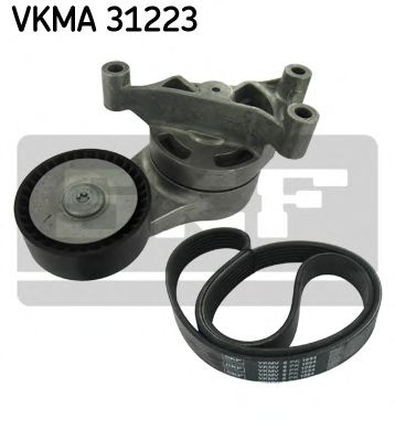 Set curea transmisie cu caneluri SEAT ALTEA XL (5P5, 5P8) (2006 - 2016) SKF VKMA 31223 piesa NOUA