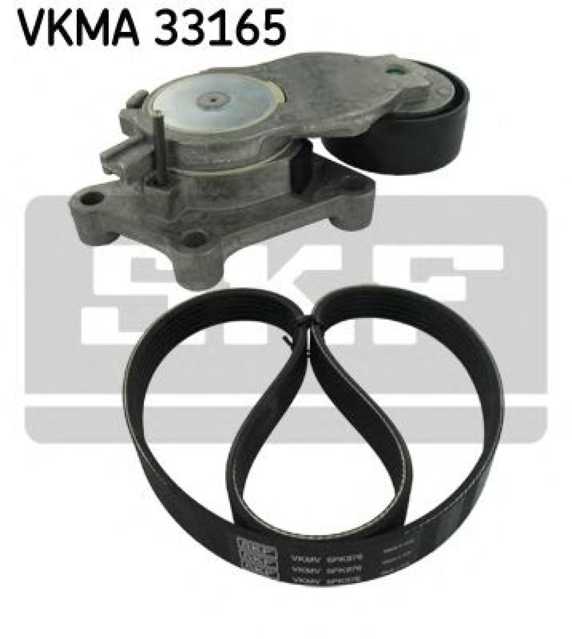 Set curea transmisie cu caneluri VOLVO C30 (2006 - 2012) SKF VKMA 33165 piesa NOUA