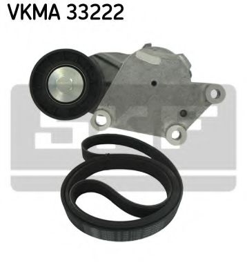 Set curea transmisie cu caneluri VOLVO V40 Hatchback (2012 - 2016) SKF VKMA 33222 piesa NOUA