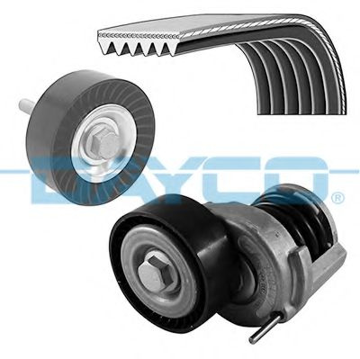 Set curea transmisie cu caneluri VW GOLF V (1K1) (2003 - 2009) DAYCO KPV270 piesa NOUA