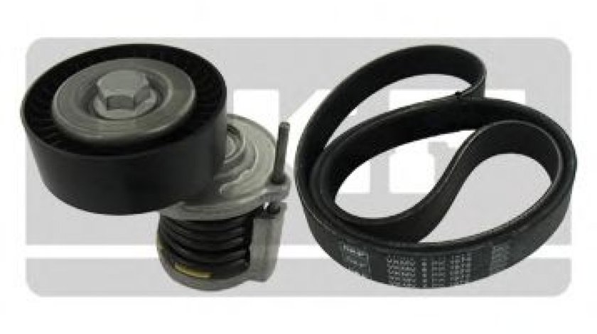 Set curea transmisie cu caneluri VW PASSAT (3G2) (2014 - 2016) SKF VKMA 31098 piesa NOUA