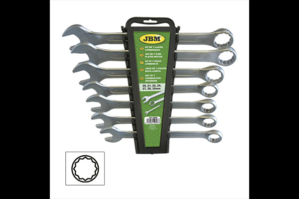 Set De 7 Cheie Combinate Jbm 50896