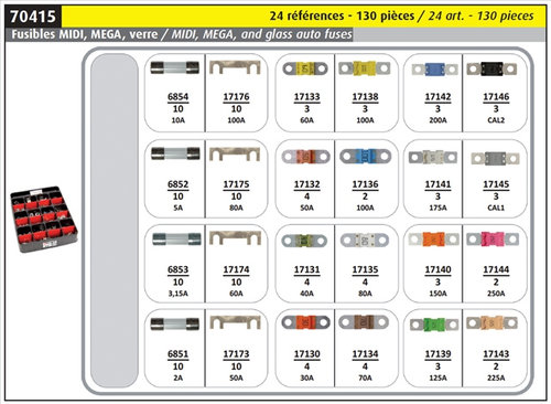 Set De Sigurante Fuzibile Restagraf A70415