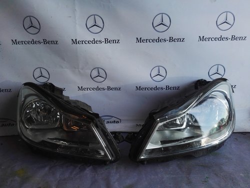 Set faruri mercedes C class w204 facelift