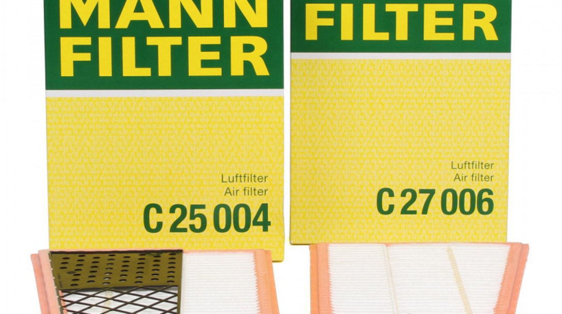 Set Filtre Aer Mann Filter Mercedes-Benz GL-Class X164 2006-2012 C25004 + C27006