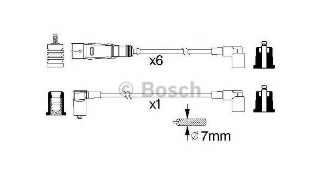 Set fise bujii Mercedes G-CLASS (W460) 1979-1993 #2 0300890501