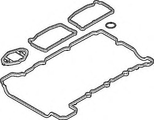 Set garnituri, Capac supape BMW Seria 3 Gran Turismo (F34) (2013 - 2016) ELRING 054.930 piesa NOUA