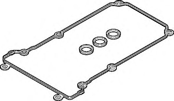 Set garnituri, Capac supape FORD MONDEO III Limuzina (B4Y) (2000 - 2007) ELRING 246.100 piesa NOUA