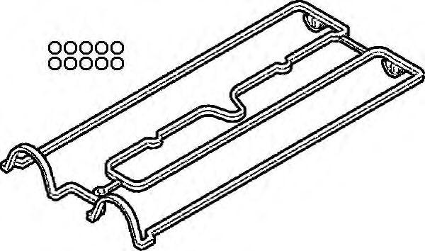 Set garnituri, Capac supape OPEL ASTRA G Cupe (F07) (2000 - 2005) ELRING 058.880 piesa NOUA