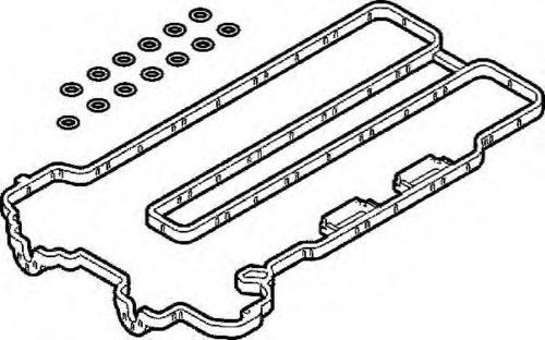 Set garnituri, Capac supape OPEL MERIVA (2003 - 2010) ELRING 392.490 piesa NOUA