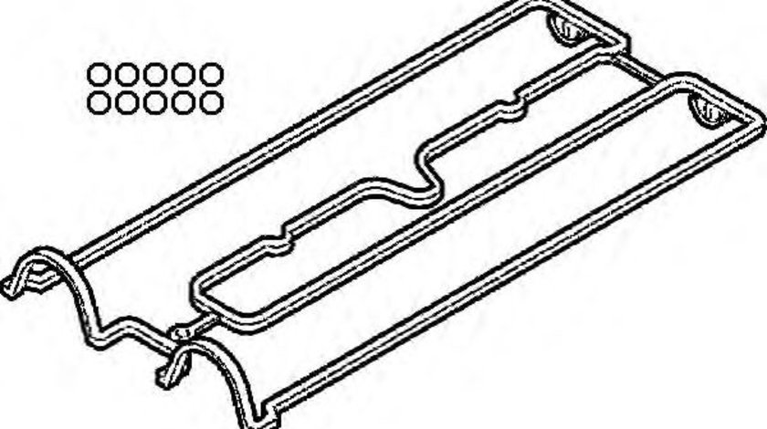 Set garnituri, Capac supape OPEL VECTRA B Combi (31) (1996 - 2003) ELRING 058.880 piesa NOUA