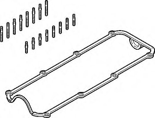 Set garnituri, Capac supape SEAT IBIZA II (6K1) (1993 - 1999) ELRING 457.200 piesa NOUA