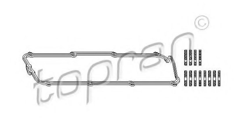 Set garnituri, Capac supape VW GOLF III Variant (1H5) (1993 - 1999) TOPRAN 107 144 piesa NOUA