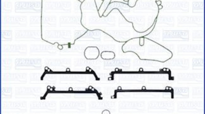 Set garnituri, carter (54187300 AJUSA) AUDI,VW