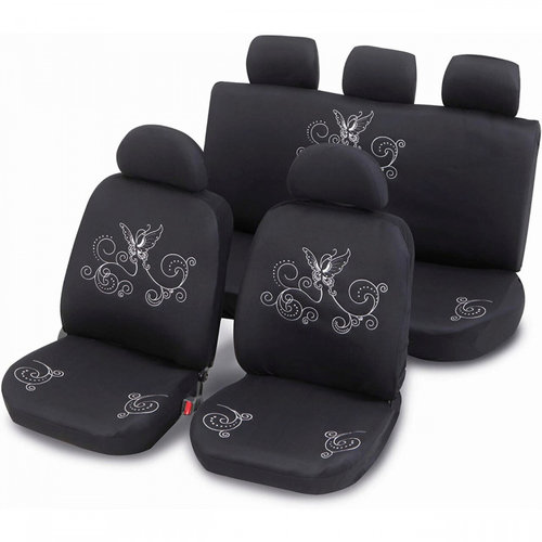 Set Huse Auto Lady Style Butterfly 11 Piese Cartrend 73101