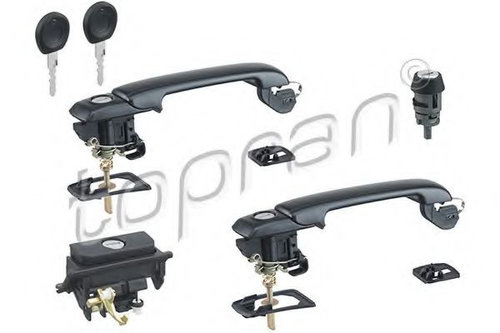 Set incuietoare, sistem inchidere VW GOLF III (1H1) (1991 - 1998) TOPRAN 112 875 piesa NOUA