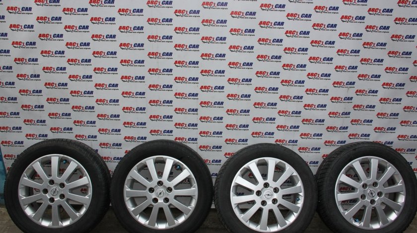 Set jante aliaj BORBET cu anvelope de iarna GOODRIDE 205 / 55 / R16 Opel Zafira A model 2003